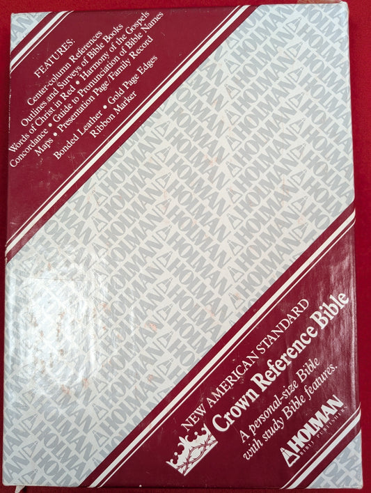 NASB New American Standard Bible Black Bonded Leather. Sealed and Unopened.
