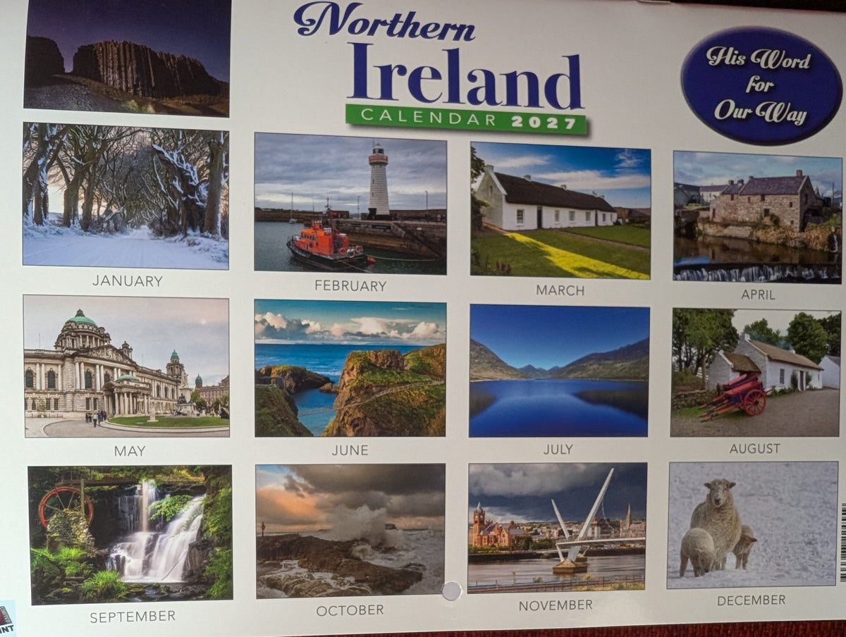 Northern Ireland Calendar 2027