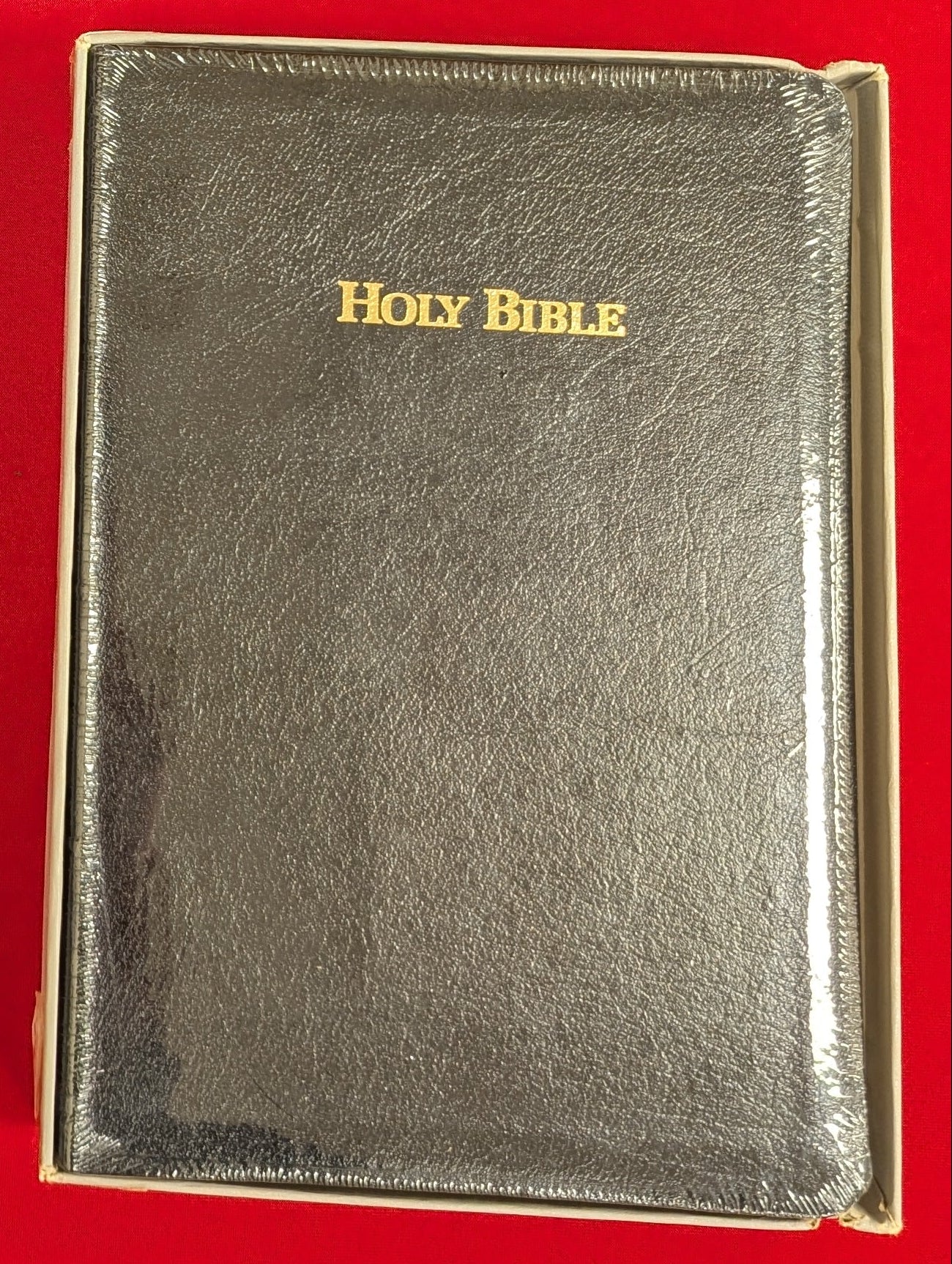 NASB New American Standard Bible Black Bonded Leather. Sealed and Unopened.