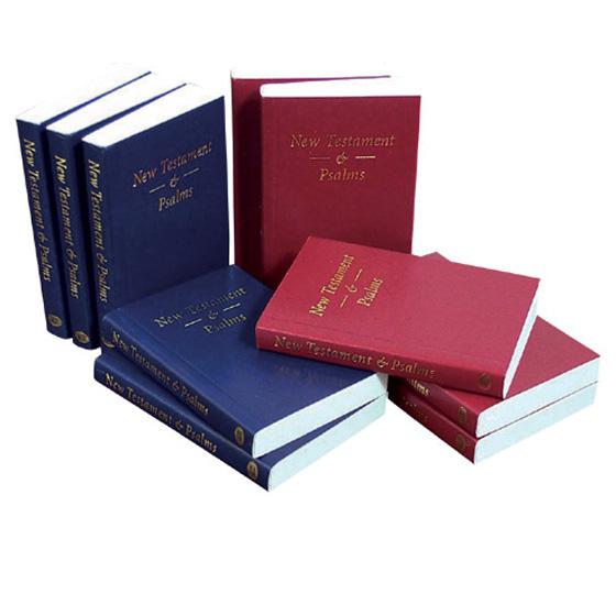 KJV Pocket New Testament and Psalms, Red - Re-vived