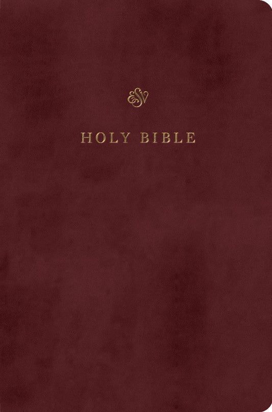ESV Gift and Award Bible, Burgundy - Re-vived