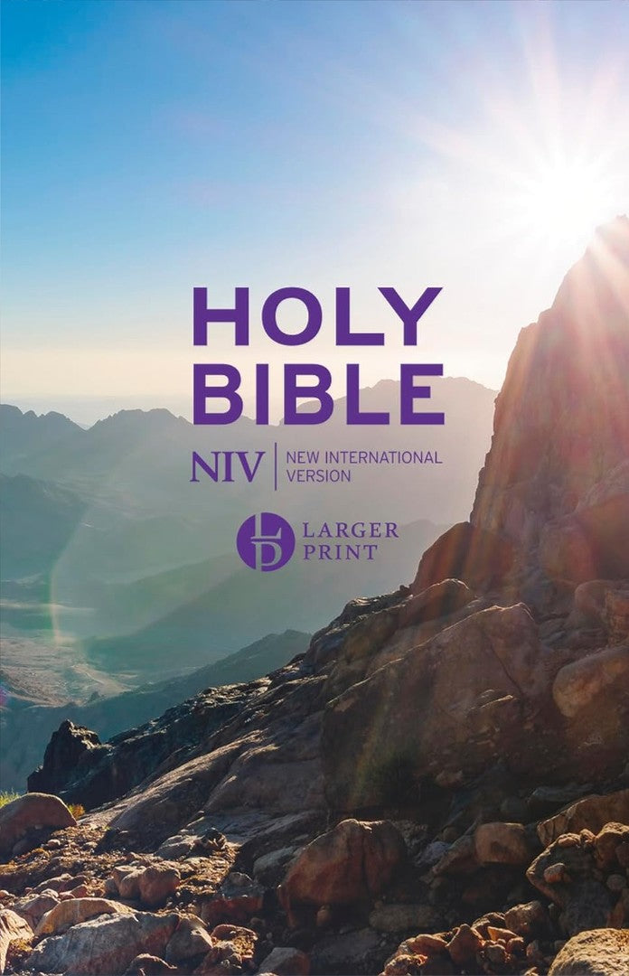NIV Larger Print Personal Value Hardback Bible - Re-vived