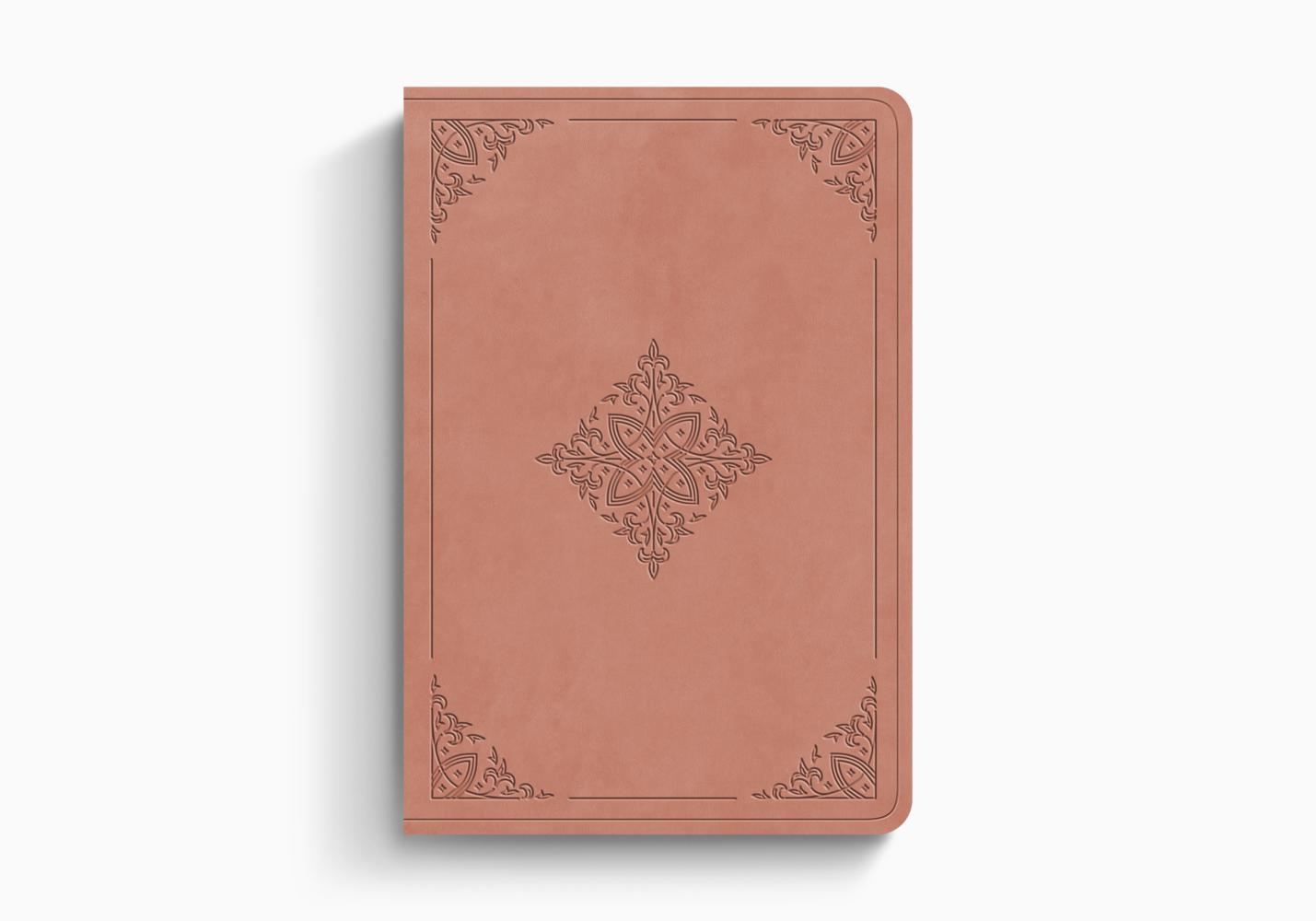 ESV Value Large Print Compact Bible (Trutone, Blush Rose) - Re-vived