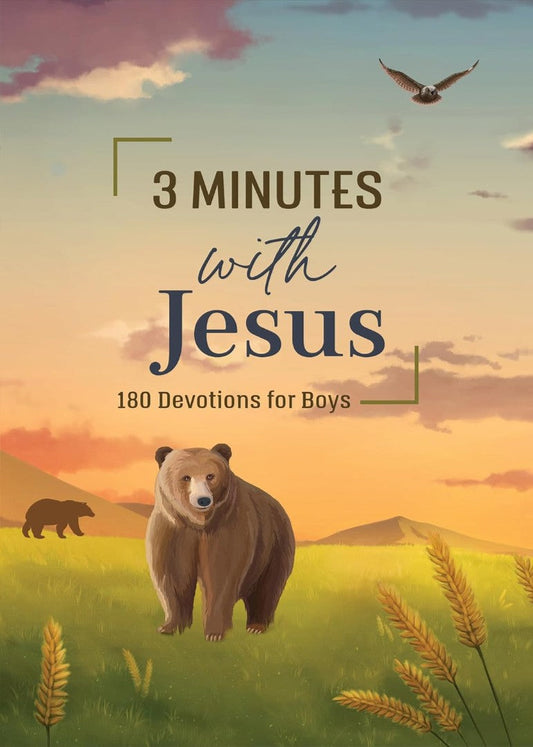 3 Minutes With Jesus: 180 Devotions For Boys - Re-vived
