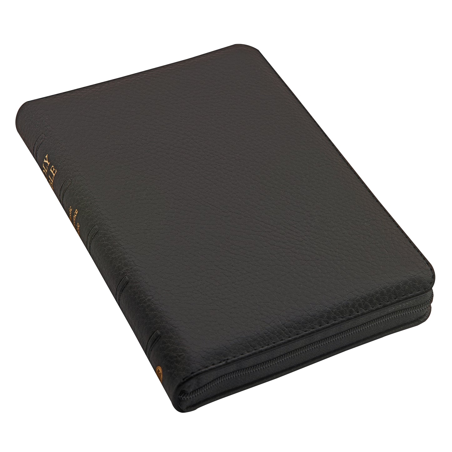 Classic Ref. Bible - Black Calfskin, Thumb Index, Zip