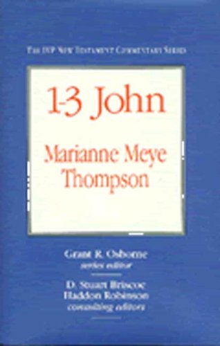 1–3 John (Tyndale New Testament Commentaries