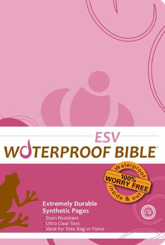 ESV Waterproof Bible Pink Floral Edition