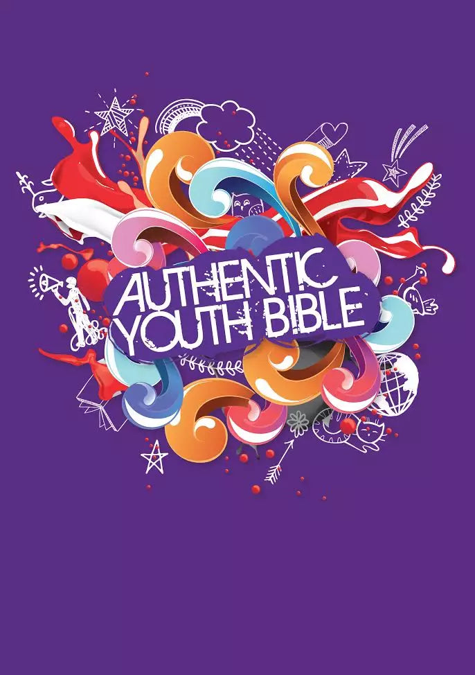 ERV AUTHENTIC YOUTH BIBLE PURPLE HB