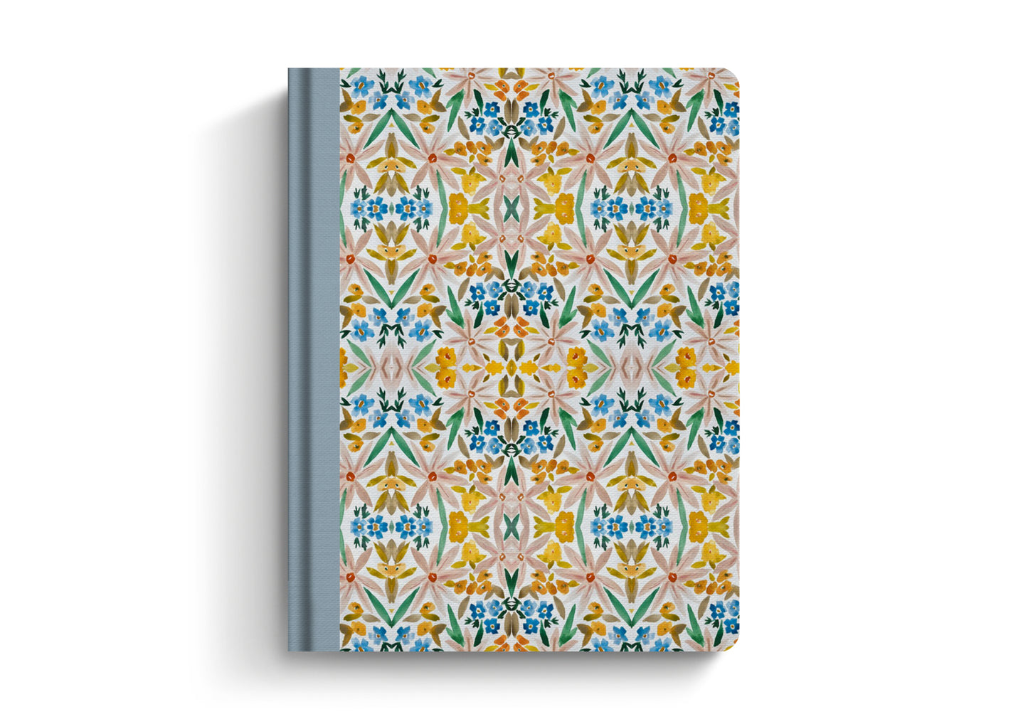 ESV Single Column Journalling Bible HB Blue Floral