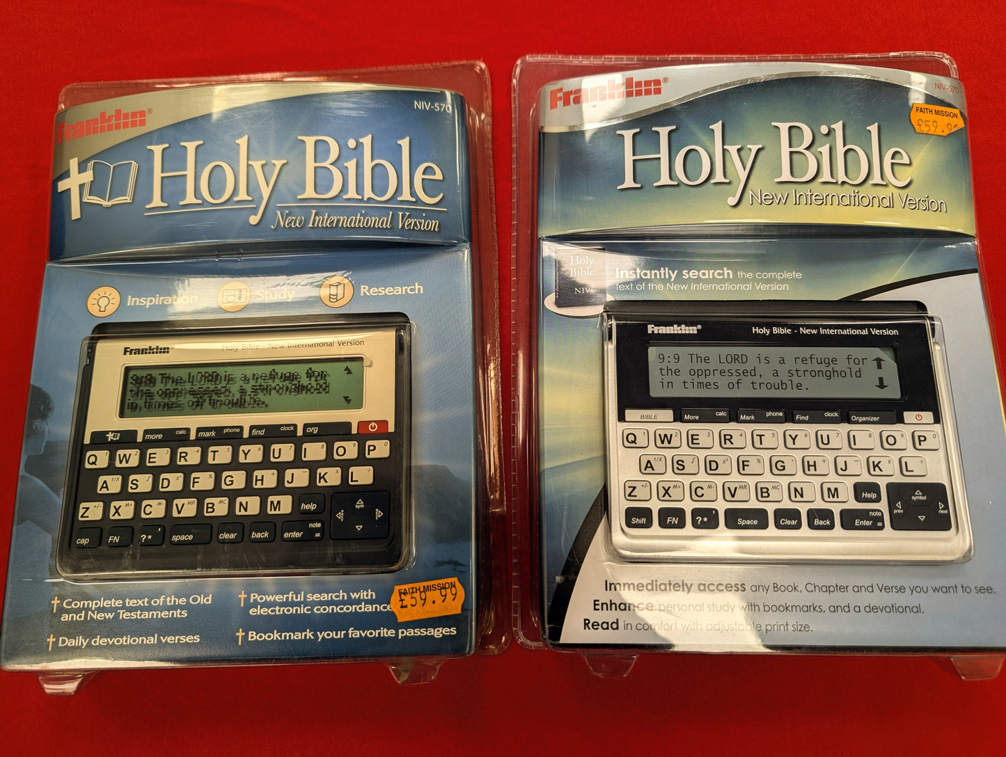 Franklin NIV-570 Electronic Bible